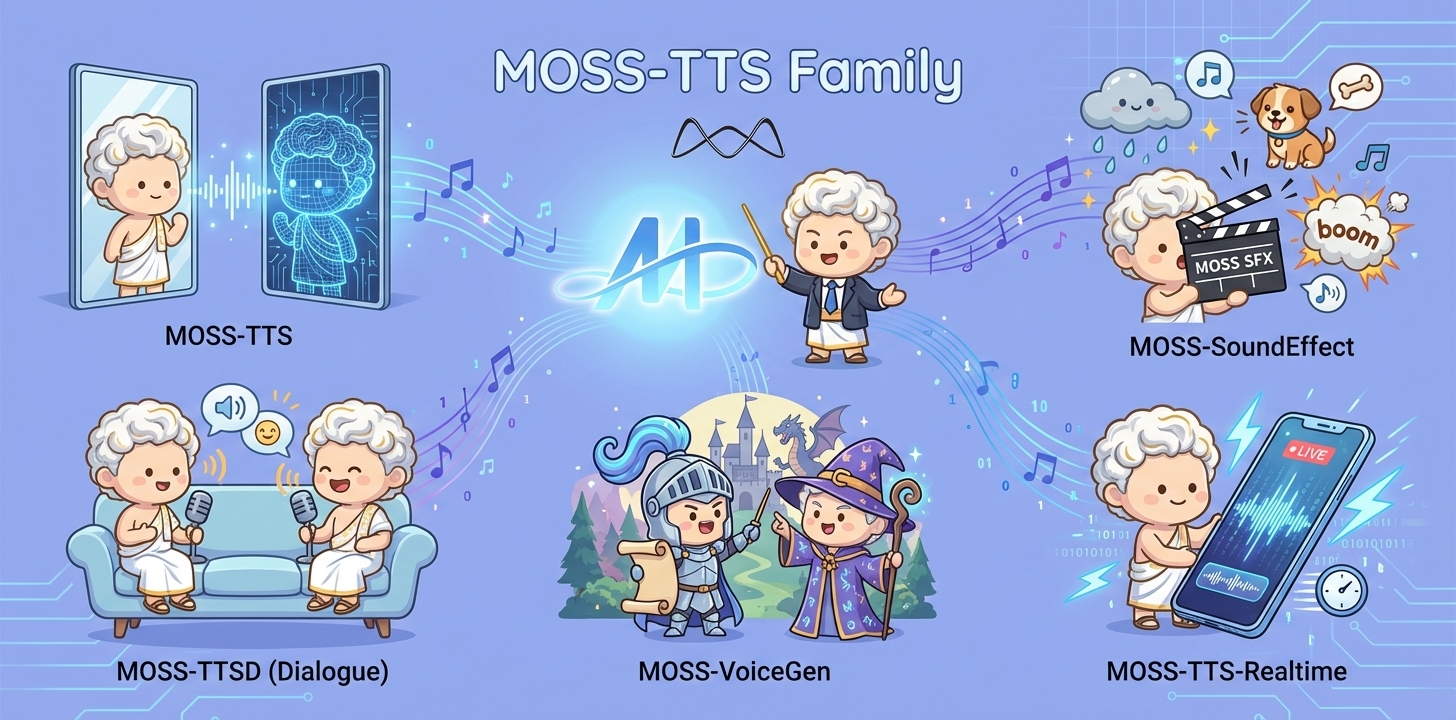 MOSS-TTS-Family overview